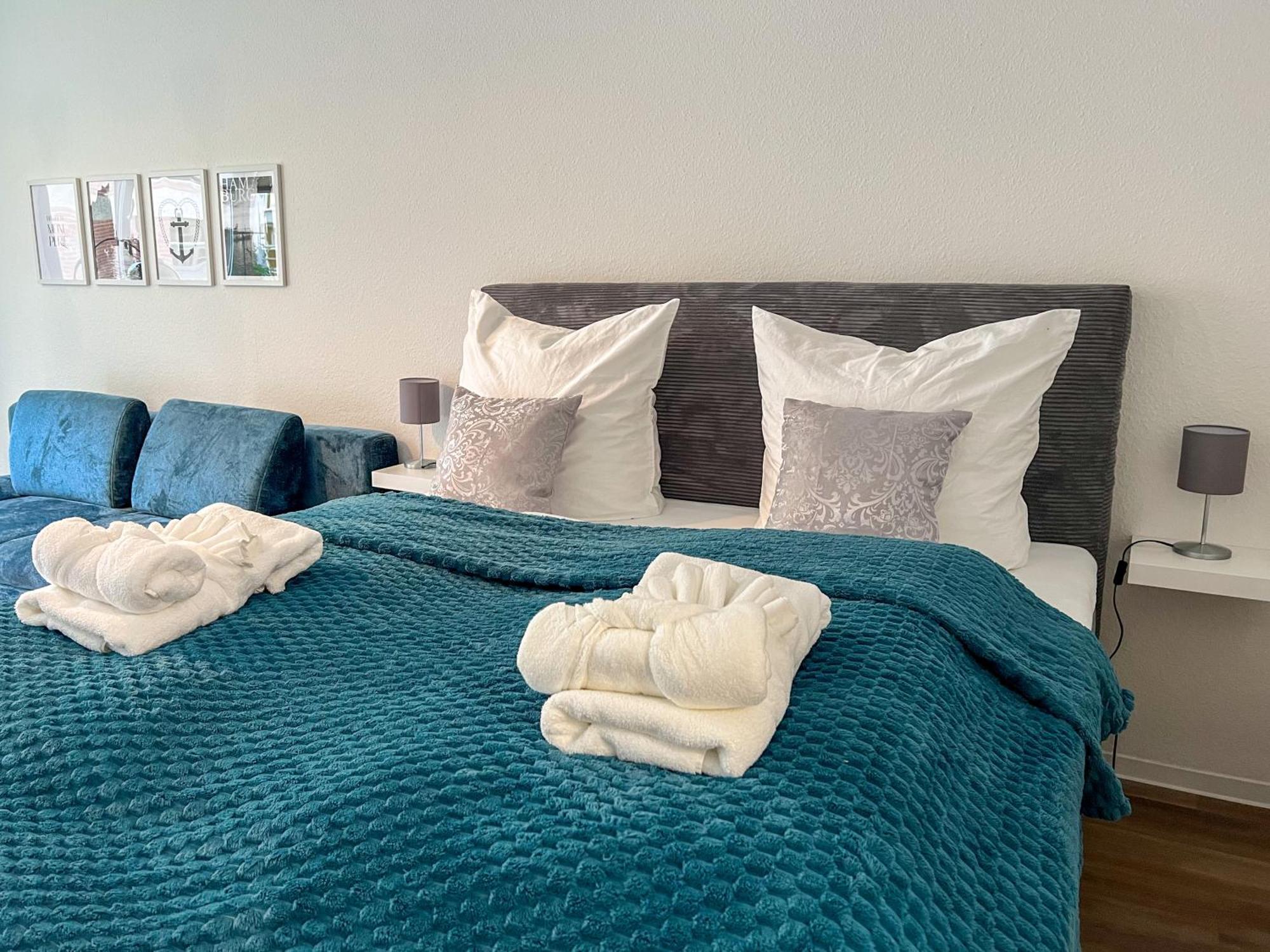 Ankerherz Appartements Bei Blankenese Hamborg Værelse billede