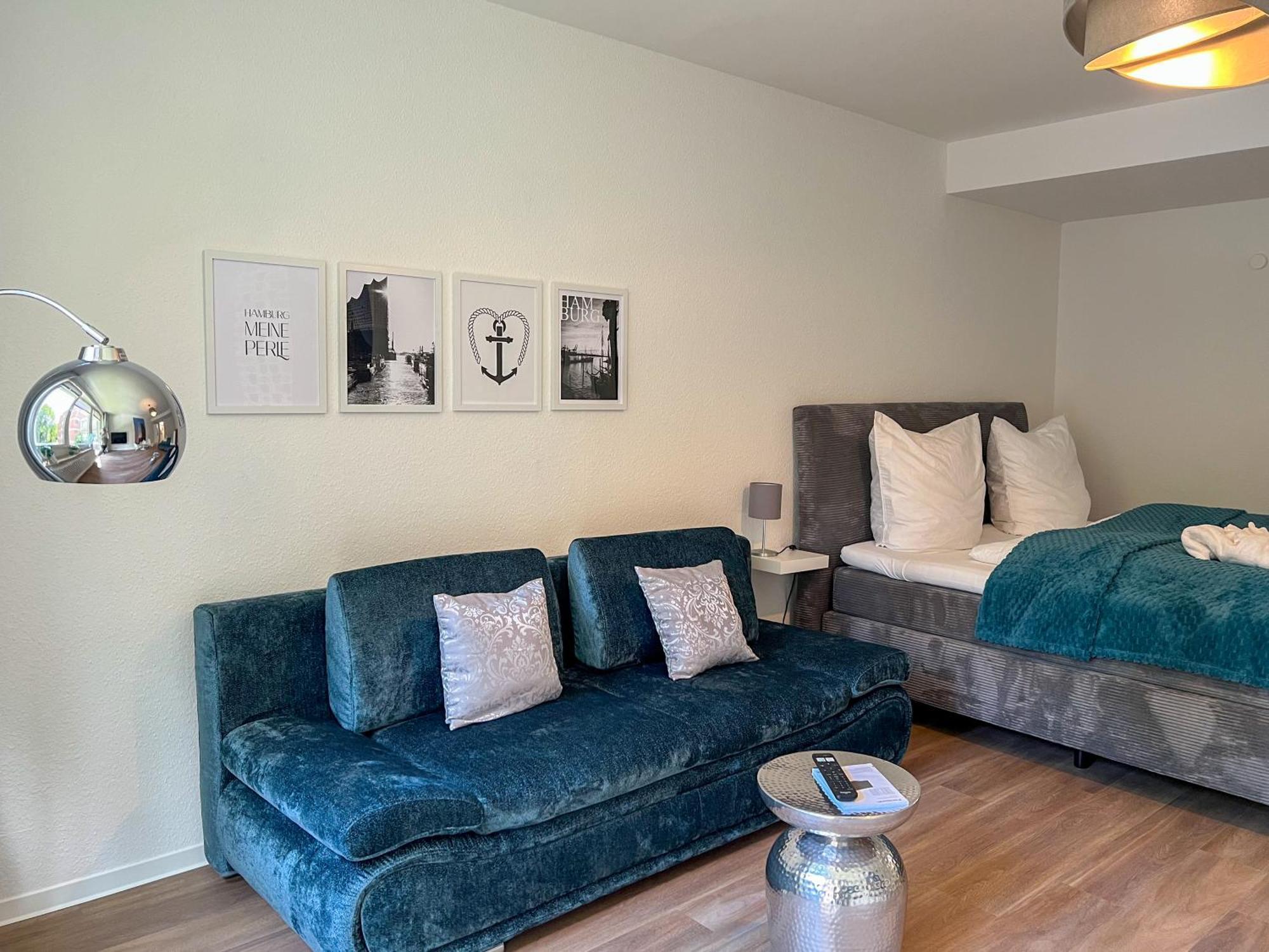 Ankerherz Appartements Bei Blankenese Hamborg Værelse billede