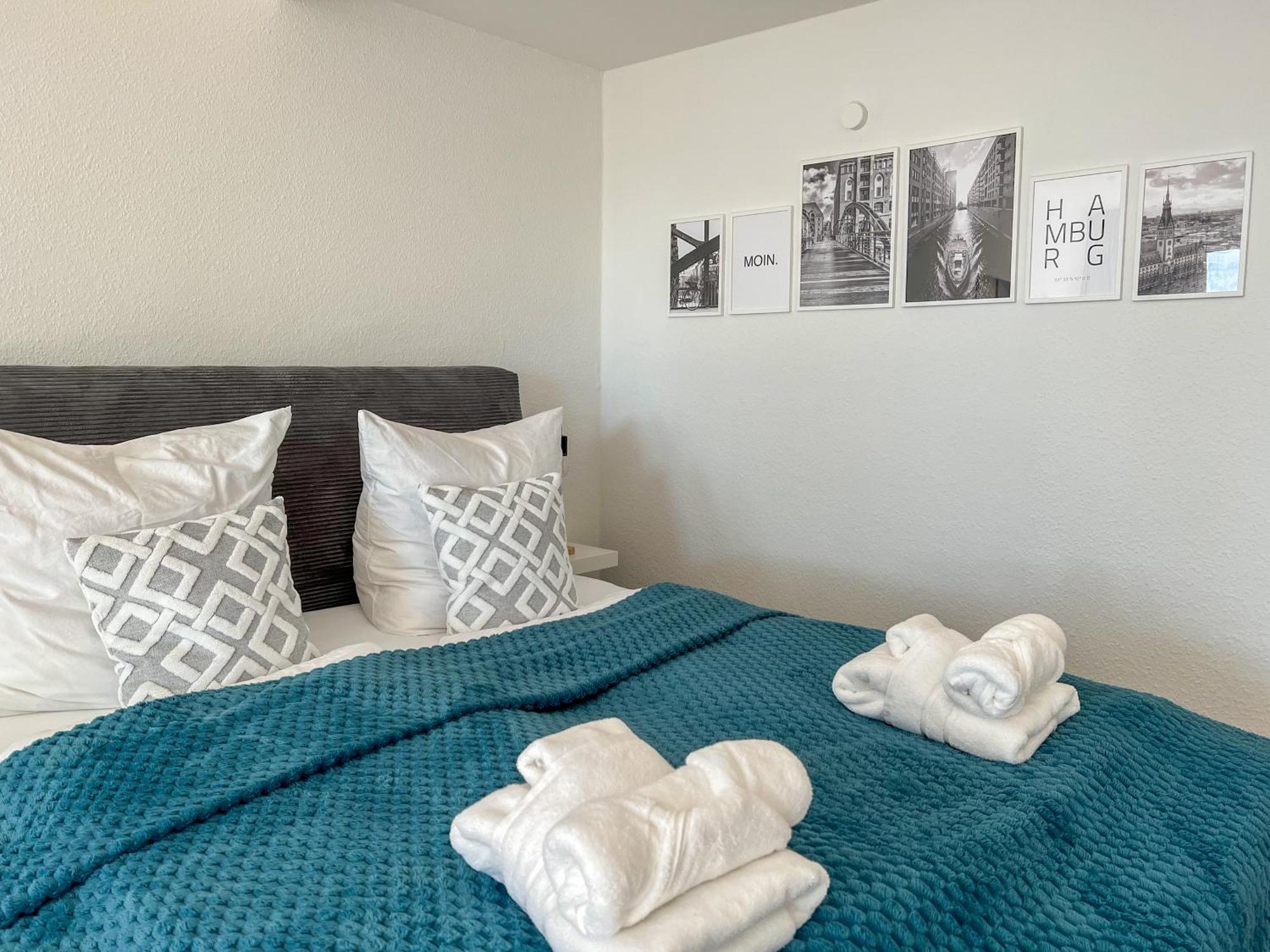 Ankerherz Appartements Bei Blankenese Hamborg Værelse billede