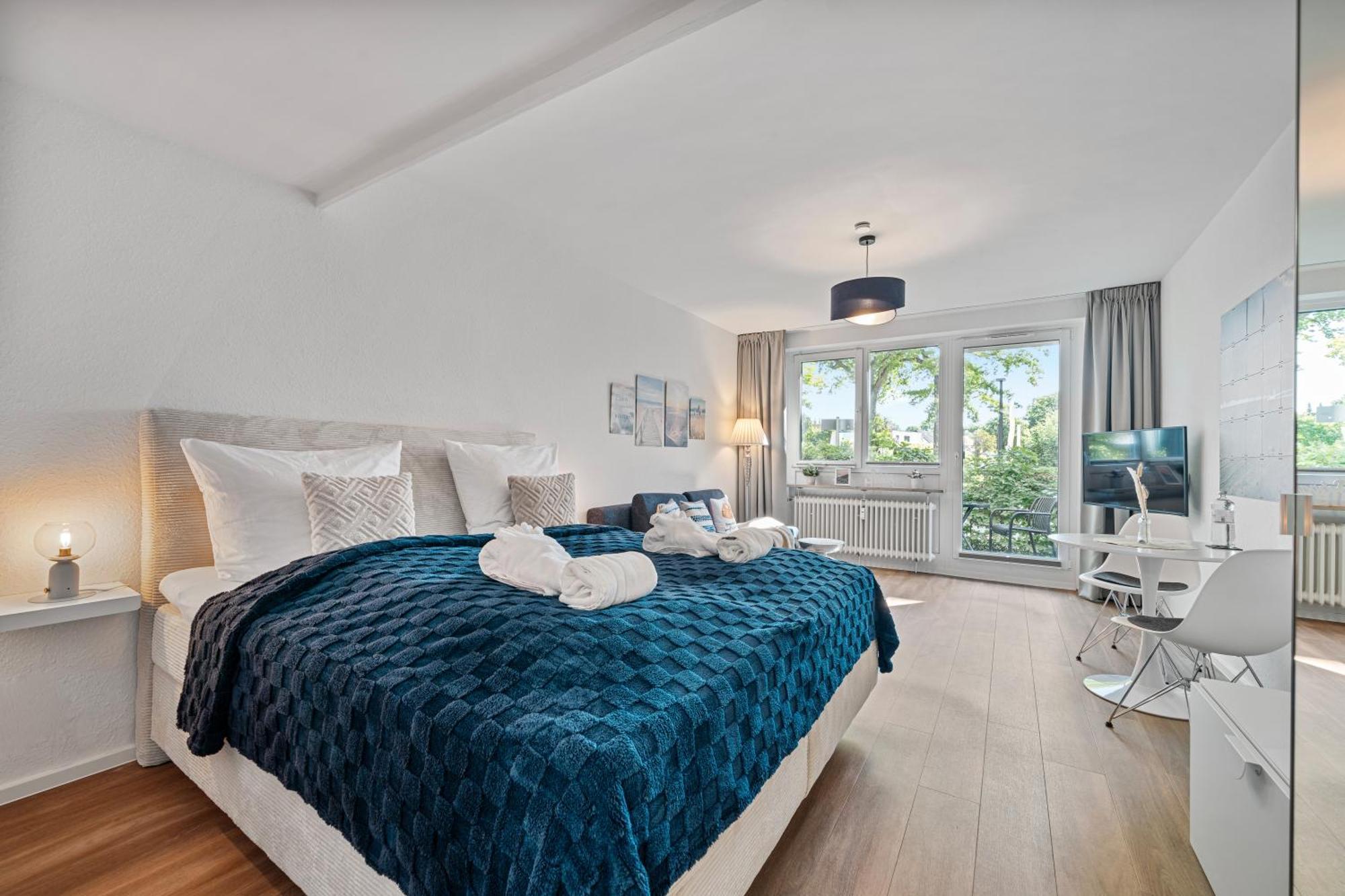 Ankerherz Appartements Bei Blankenese Hamborg Værelse billede