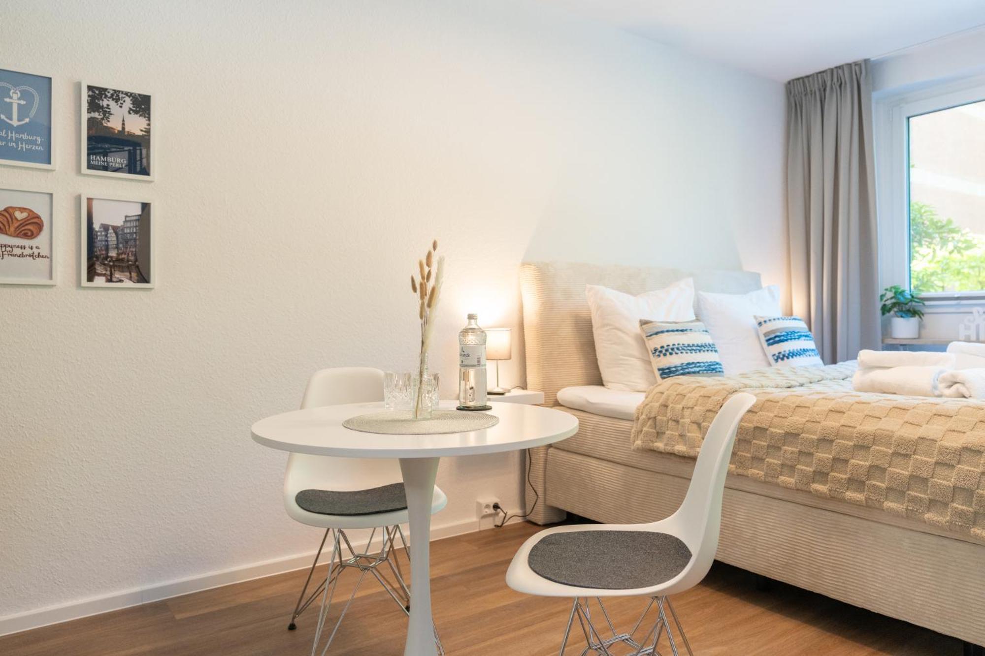 Ankerherz Appartements Bei Blankenese Hamborg Værelse billede