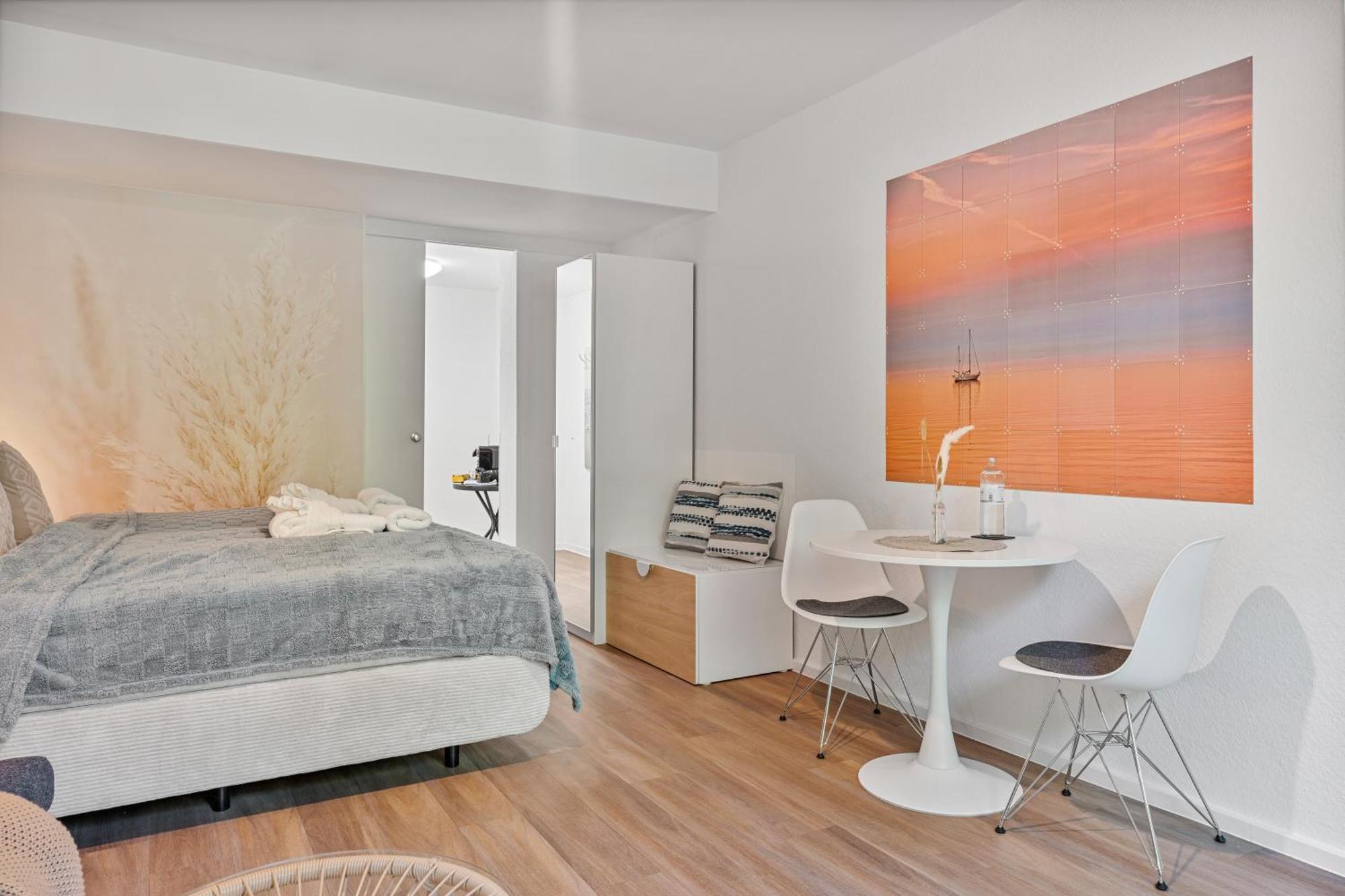 Ankerherz Appartements Bei Blankenese Hamborg Værelse billede