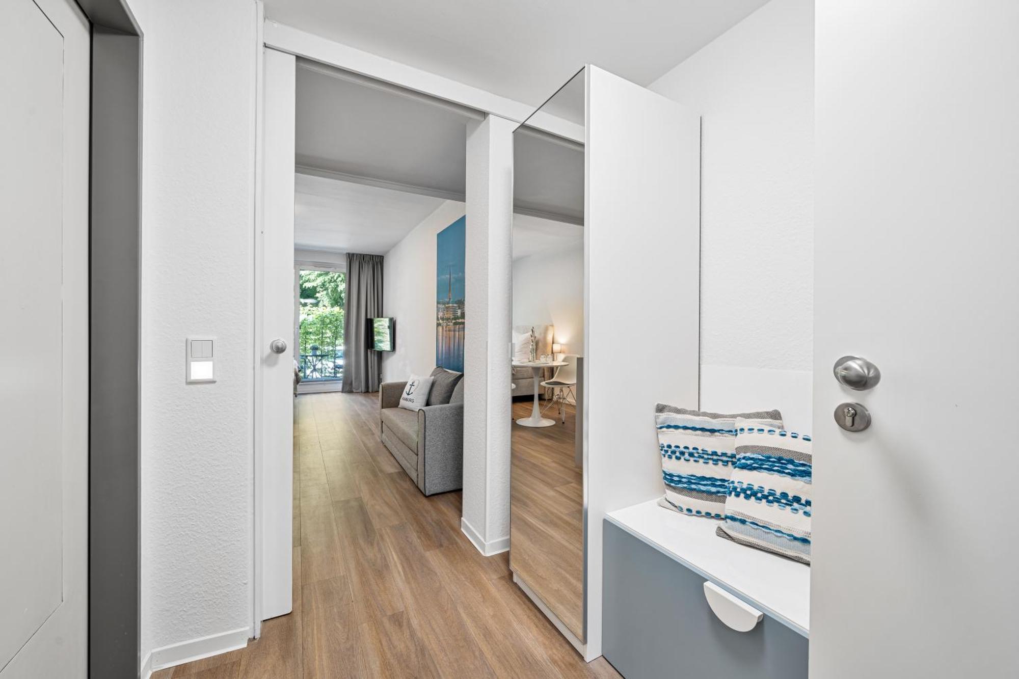 Ankerherz Appartements Bei Blankenese Hamborg Værelse billede